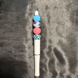 Vibrant Pink and Blue Art Pen